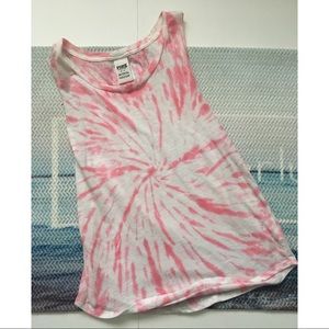 PINK Tie Dye Tank